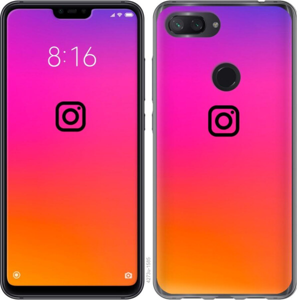 

Чехол на Xiaomi Mi 8 Lite Instagram (04798)