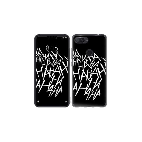 

Чехол на Xiaomi Mi 8 Lite joker hahaha (04798)