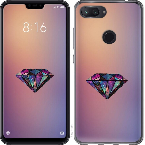 

Чехол на Xiaomi Mi 8 Lite Диамант (04798)