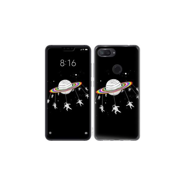 

Чехол на Xiaomi Mi 8 Lite Лунная карусель (04798)