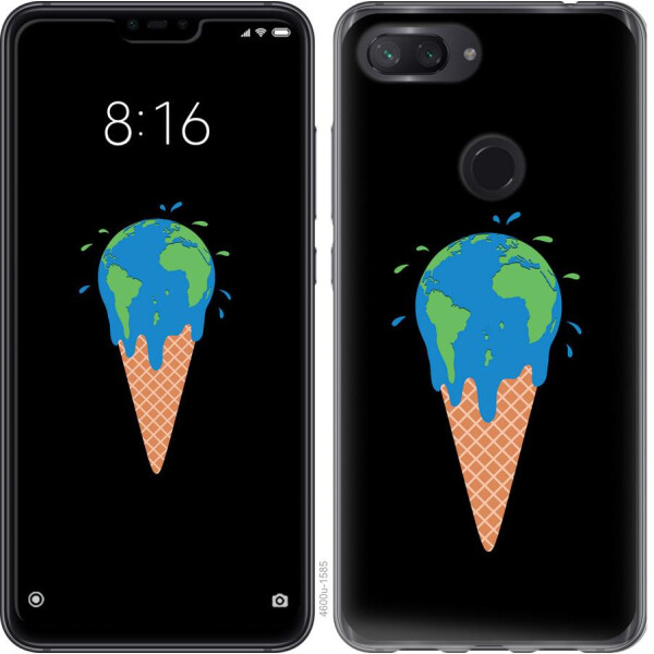 

Чехол на Xiaomi Mi 8 Lite мороженое1 (04798)