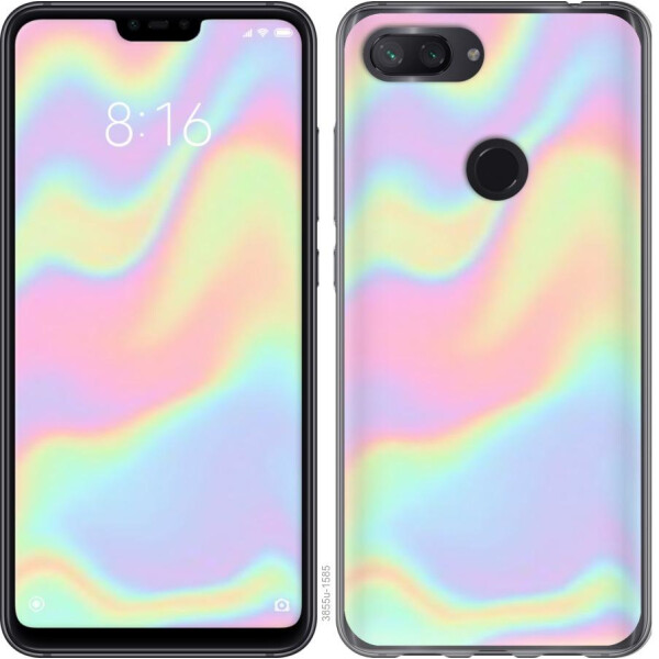 

Чехол на Xiaomi Mi 8 Lite пастель (04798)