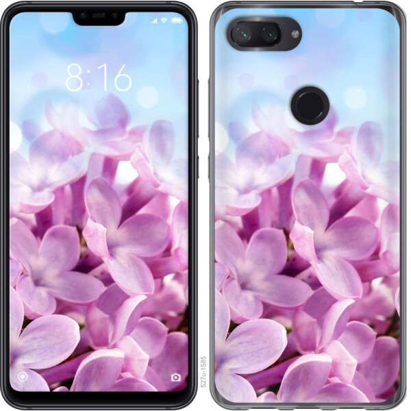 

Чехол на Xiaomi Mi 8 Lite Сирень (04798)