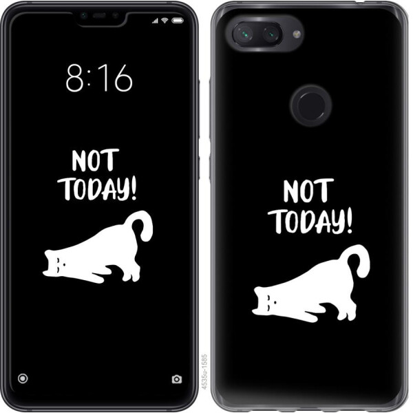 

Чехол на Xiaomi Mi 8 Lite Уставший кот (04798)