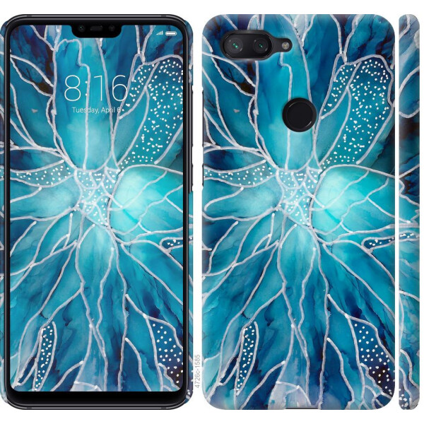 

Чехол на Xiaomi Mi 8 Lite чернило (04798)