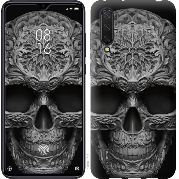 

Чехол на Xiaomi Mi 9 Lite skull-ornament (04798)