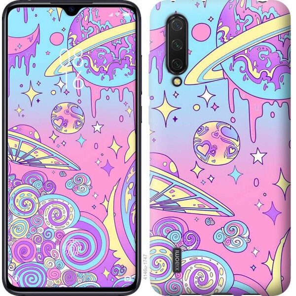 

Чехол на Xiaomi Mi 9 Lite Розовая галактика (04798)