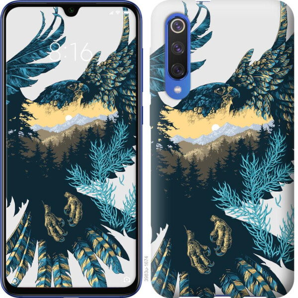

Чехол на Xiaomi Mi 9 SE Арт-орел на фоне природы (04798)