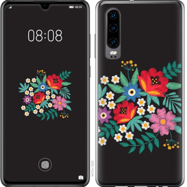 

Чехол на Xiaomi Mi 9 SE Вышитые цветы (04798)