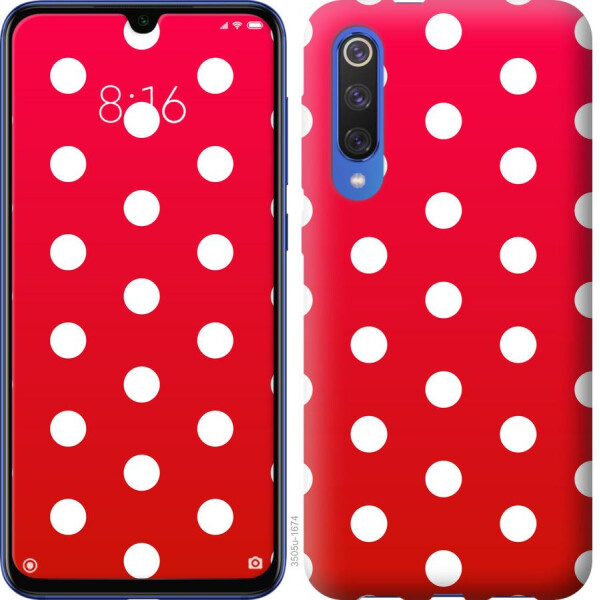 

Чехол на Xiaomi Mi 9 SE Градиент, Горошек (04798)