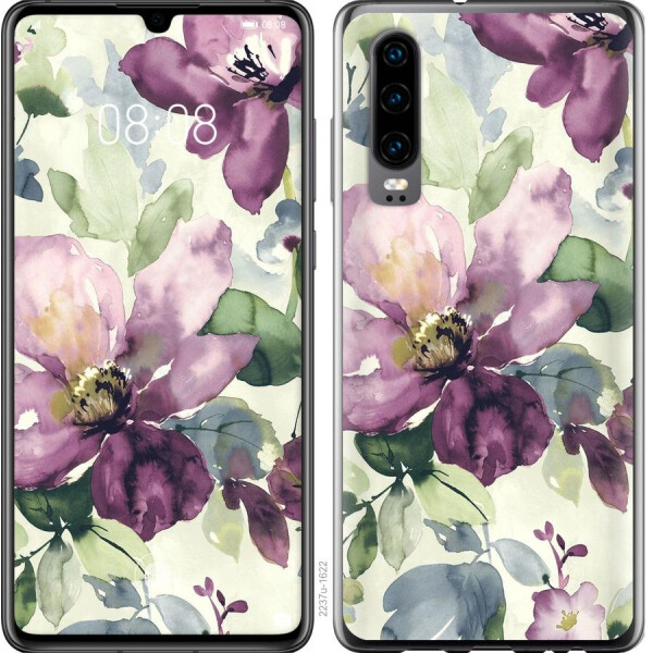 

Чехол на Xiaomi Mi 9 SE Цветы акварелью (04798)
