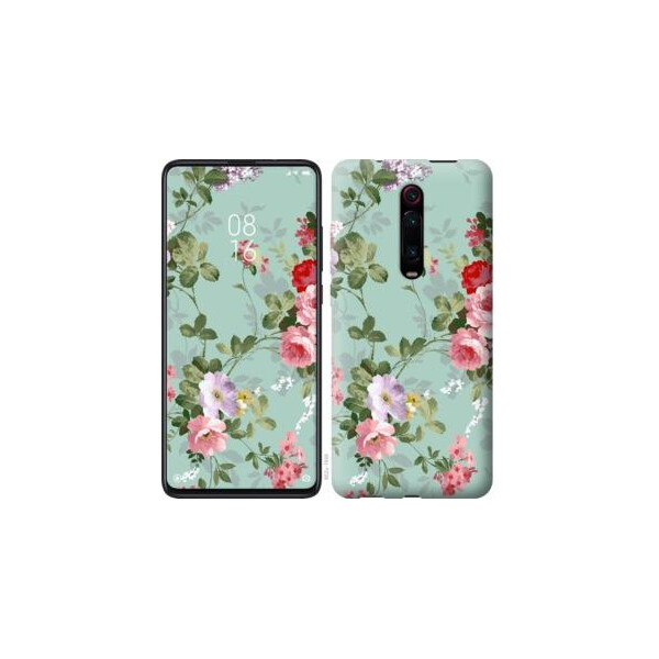 

Чехол на Xiaomi Mi 9T Pro Цветочные обои 2 (04798)