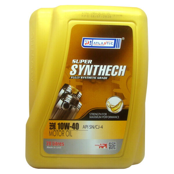 

Моторное масло ATLANTIC SYNTHECH SUPER 10W-40, 20 л