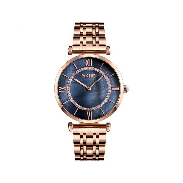 

Наручные часы Skmei 9198 Cuprum-Blue Diamands Big