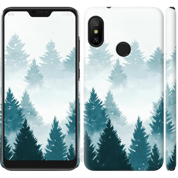

Чехол на Xiaomi Mi A2 Lite Акварельные Елки (04798)