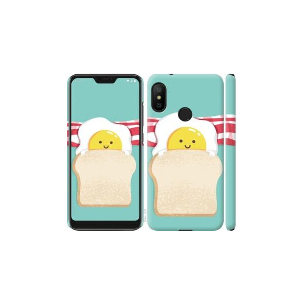 

Чехол на Xiaomi Mi A2 Lite Веселая глазунья (04798)