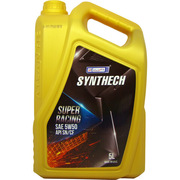 

Моторное масло ATLANTIC SYNTHTECH SUPER RACING SAE 5W-50 API SN, 5 л