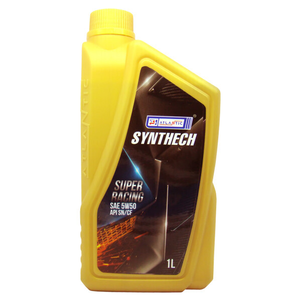 

Моторное масло ATLANTIC SYNTHTECH SUPER RACING SAE 5W-50 API SN, 1 л