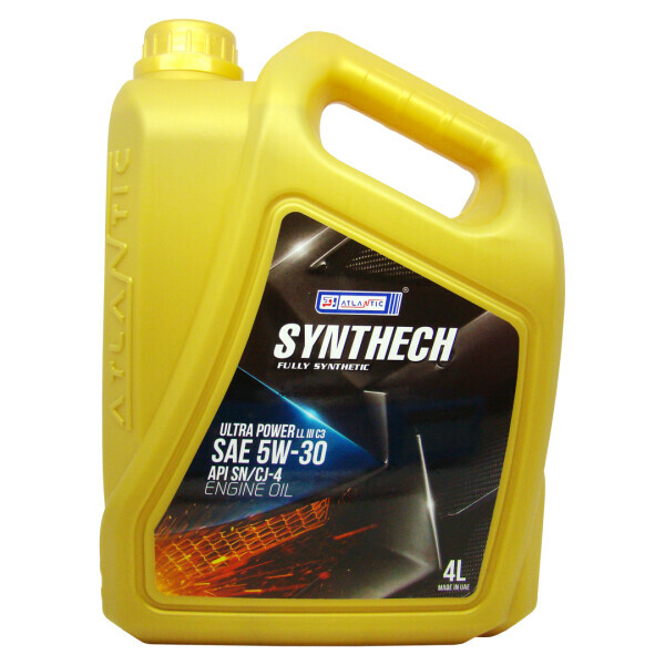 

Моторное масло ATLANTIC SYNTHECH ULTRA POWER LL III C3 SAE 5W-30, 4 л