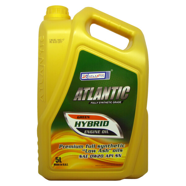 

Моторное масло ATLANTIC GREEN-HYBRID 0W-20, 5 л