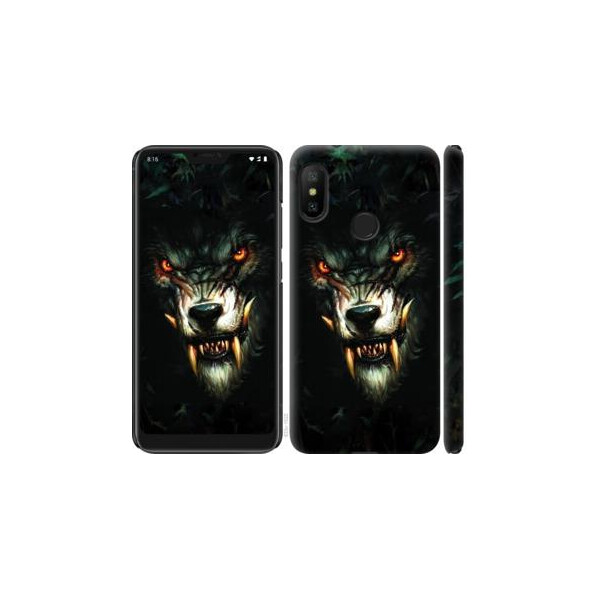 

Чехол на Xiaomi Mi A2 Lite Дьявольский волк (04798)