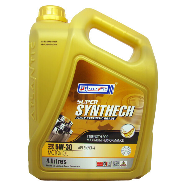 

Моторное масло ATLANTIC SYNTHECH SUPER 5W-30, 4 л