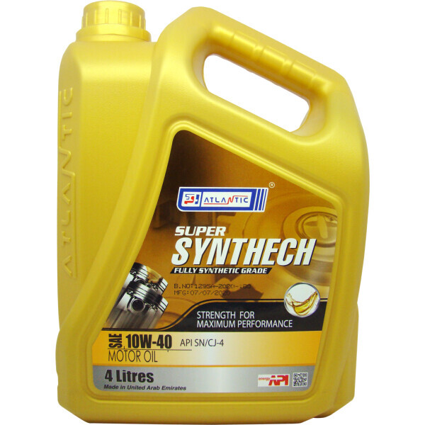 

Моторное масло ATLANTIC SYNTHECH SUPER 10W-40, 4 л