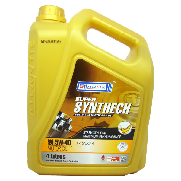 

Моторное масло ATLANTIC SYNTHECH SUPER 5W-40, 4 л