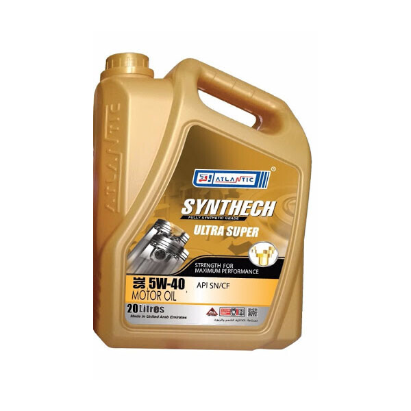 

Моторное масло ATLANTIC SYNTHECH SUPER 5W-40, 20 л