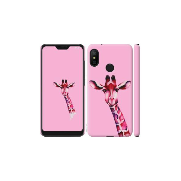 

Чехол на Xiaomi Mi A2 Lite Розовая жирафа (04798)
