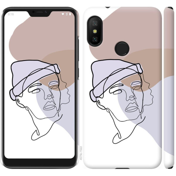 

Чехол на Xiaomi Mi A2 Lite Силуэт (04798)