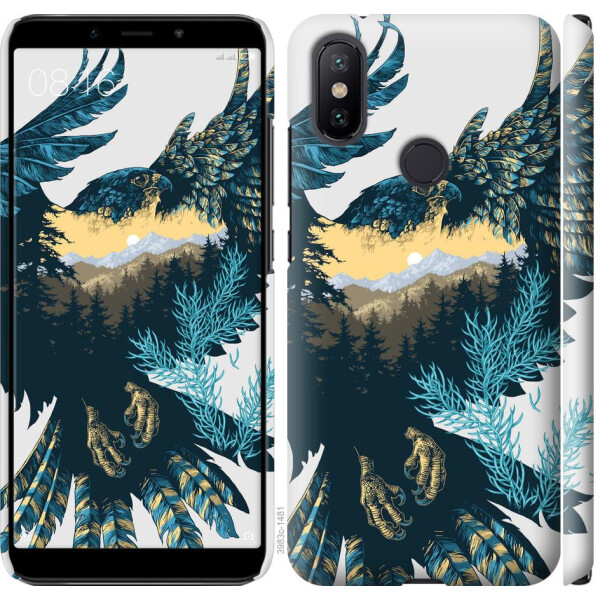 

Чехол на Xiaomi Mi A2 Арт-орел на фоне природы (04798)