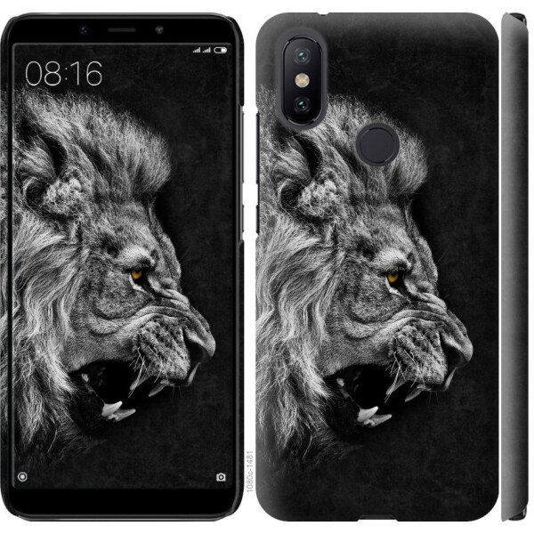 

Чехол на Xiaomi Mi A2 Лев (04798)