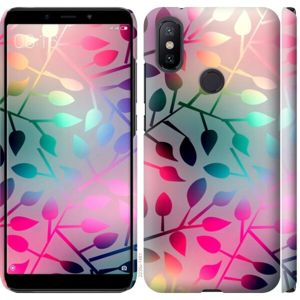 

Чехол на Xiaomi Mi A2 Листья (04798)