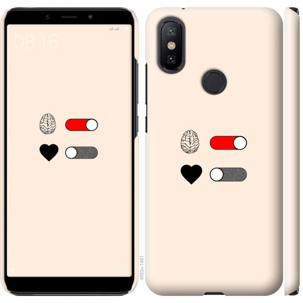 

Чехол на Xiaomi Mi A2 Любовь и ум (04798)