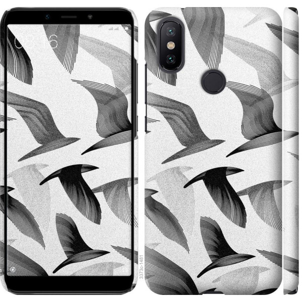 

Чехол на Xiaomi Mi A2 Птицы 2 (04798)