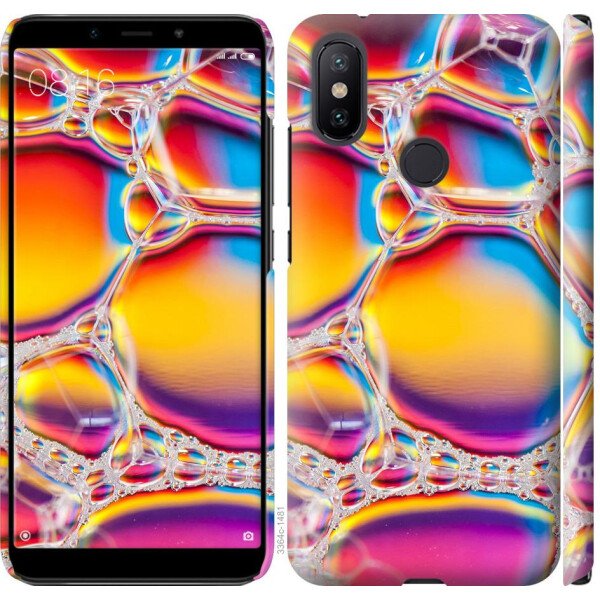 

Чехол на Xiaomi Mi A2 Цветные пузыри (04798)