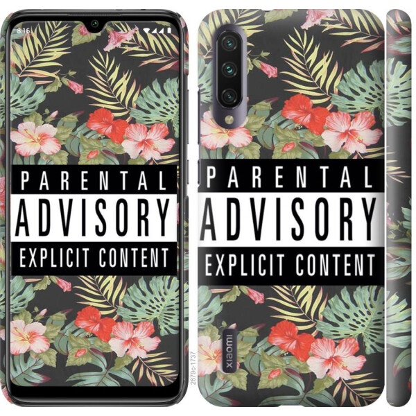 

Чехол на Xiaomi Mi A3 Parental advisory (04798)
