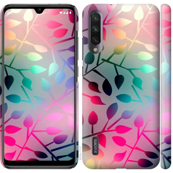 

Чехол на Xiaomi Mi A3 Листья (04798)