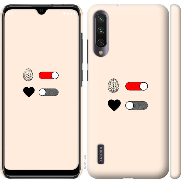 

Чехол на Xiaomi Mi A3 Любовь и ум (04798)