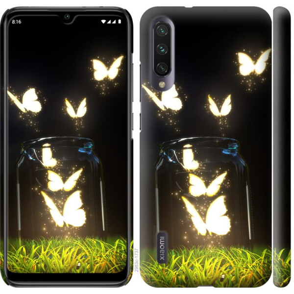 

Чехол на Xiaomi Mi A3 Светящиеся бабочки (04798)