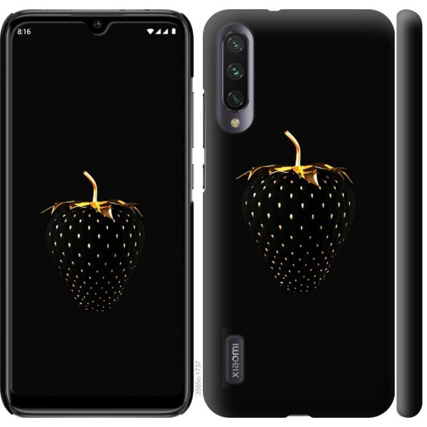 

Чехол на Xiaomi Mi A3 Черная клубника (04798)