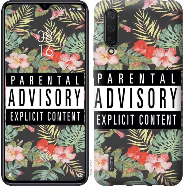 

Чехол на Xiaomi Mi CC9 Parental advisory (04798)