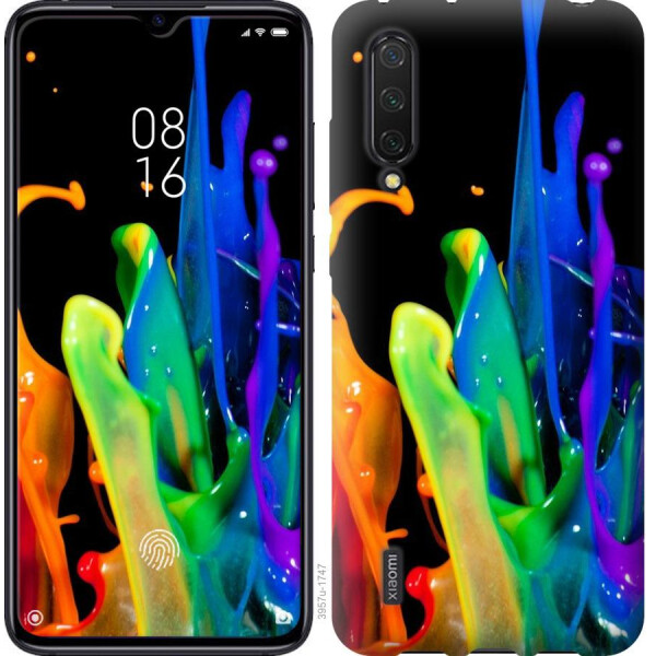 

Чехол на Xiaomi Mi CC9 брызги краски (04798)
