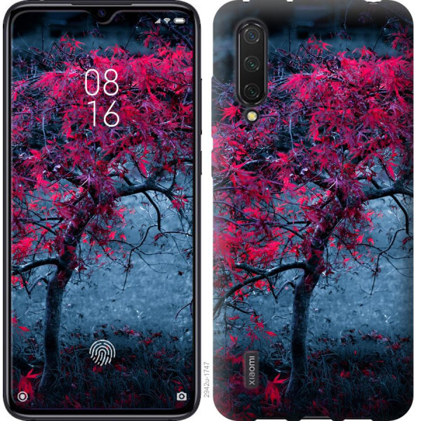 

Чехол на Xiaomi Mi CC9 Дерево с яркими листьями (04798)