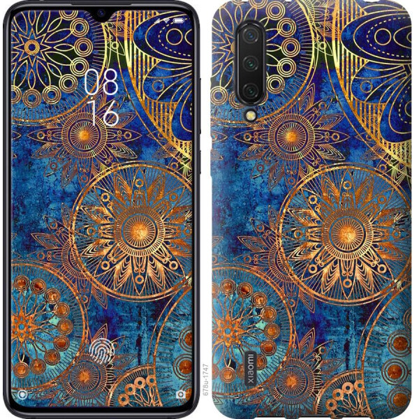 

Чехол на Xiaomi Mi CC9 Золотой узор (04798)