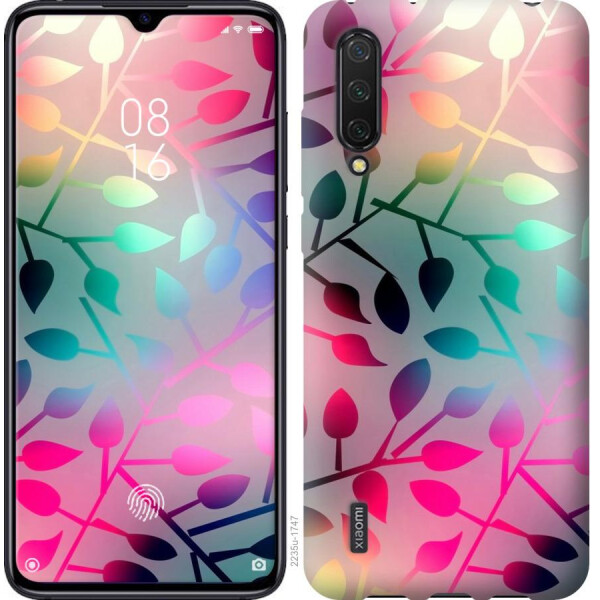 

Чехол на Xiaomi Mi CC9 Листья (04798)
