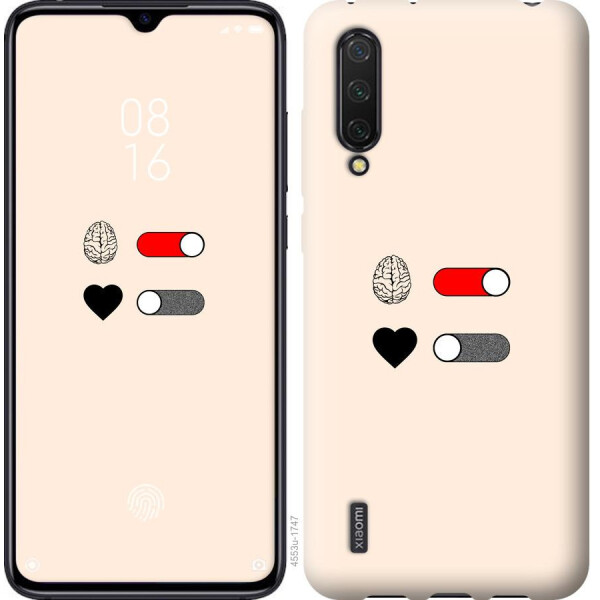 

Чехол на Xiaomi Mi CC9 Любовь и ум (04798)