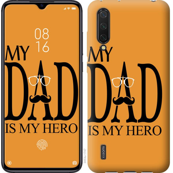 

Чехол на Xiaomi Mi CC9 Мой папа Герой (04798)