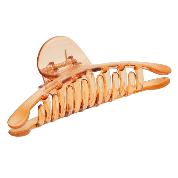 

Заколка-краб для волос Transparent orange (058825)